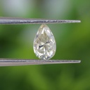 Loose Moissanite Off White Clean Pear Cut 14.00 x 10.00 MM