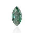Loose Moissanite Emerald Vivid Green Clean Marquise Cut 11.00 x 5.50 MM