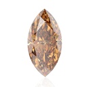 Loose Moissanite Champagne Vivid Brown Clean Marquise Cut 13.00 x 6.50 MM