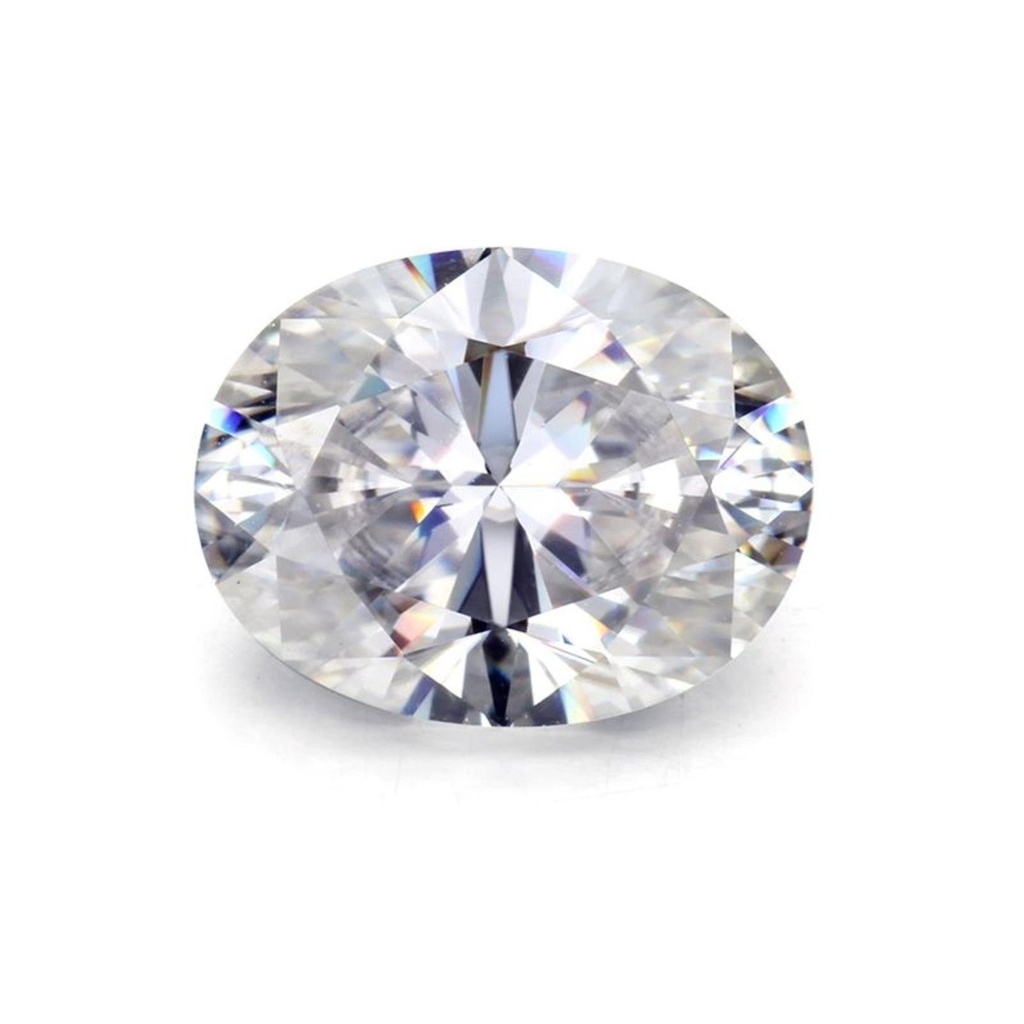 Loose Moissanite White Clean Oval Cut 15.00 x 12.00 MM