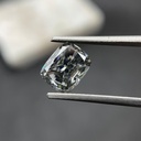 Loose Moissanite Grey Clean Elongated Cushion Cut 14.00 x 12.00 MM