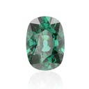 Loose Moissanite Emerald Vivid Green Clean Elongated Cushion Cut 8.00 x 6.00 MM
