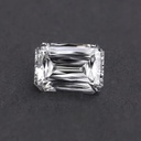 Loose Moissanite White Clean Criss Cut Emerald 13.00 x 11.00 MM