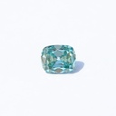 Loose Moissanite Blue Clean Old Mine Elongated Cut 11.00 x 9.00 MM