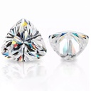 Loose Moissanite White Clean Trillion Cut 9.50 MM
