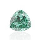 Loose Moissanite Green Clean Trillion Cut 5.50 MM
