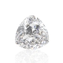 Loose Moissanite Off White Clean Trillion Cut 8.50 MM