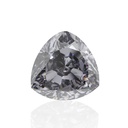 Loose Moissanite Grey Clean Trillion Cut 8.50 MM