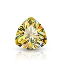 Loose Moissanite Canary Vivid Yellow Clean Trillion Cut 8.00 MM