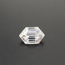 Loose Moissanite White Clean Long Hexagon Cut 13.00 x 6.50 MM