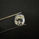 Loose Moissanite Off White Clean Old Mine Cut 7.00 MM