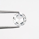 Loose Moissanite White Clean Rose Cut Round 3.50 MM