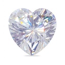 Loose Moissanite White Clean Heart Cut 11.00 MM