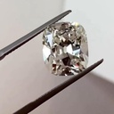Loose Moissanite White Clean Old Mine Cushion 10.00 MM