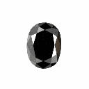 Loose Moissanite Black Clean Oval Cut 11.00 x 9.00 MM