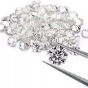 Loose Moissanite White Clean Round Cut 2.00 MM