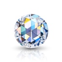Loose Moissanite White Clean Rose Cut Round 9.00 MM