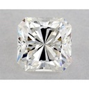 Loose Moissanite White Clean Square Radiant Cut 9.50 MM