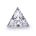 Loose Moissanite White Clean Triangle Cut 6.00 MM