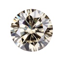Loose Moissanite Brown Clean Round Cut 15.00 MM
