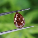 Loose Moissanite Deep Brown Clean Pear Cut 9.00 x 6.00 MM
