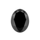 Loose Moissanite Jet Black Clean Oval Cut 14.00 x 10.00 MM