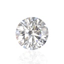 Loose Moissanite Off White Clean Round Cut 12.25 MM