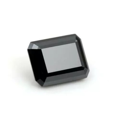 Loose Moissanite Jet Black Clean Radiant Cut 13.00 x 11.00 MM