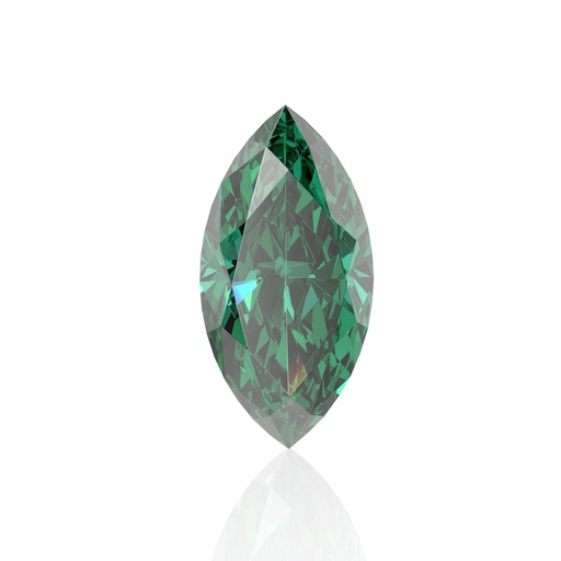 Loose Moissanite Emerald Vivid Green Clean Marquise Cut 18.00 x 9.00 MM