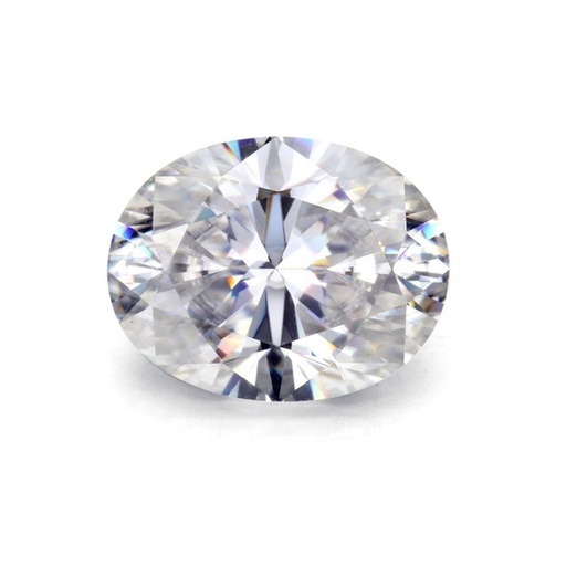 Loose Moissanite White Clean Oval Cut 20.00 x 15.00 MM