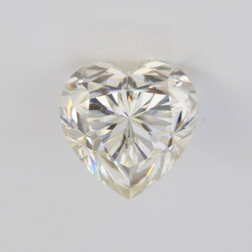 Loose Moissanite Off White Clean Heart Cut 19.00 MM