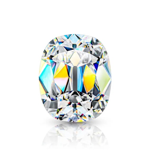 Loose Moissanite White Clean Old Mine Elongated Cut 13.00 x 11.00 MM