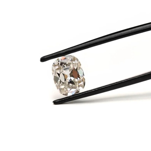 Loose Moissanite Off White Clean Old Mine Elongated Cut 13.00 x 11.00 MM