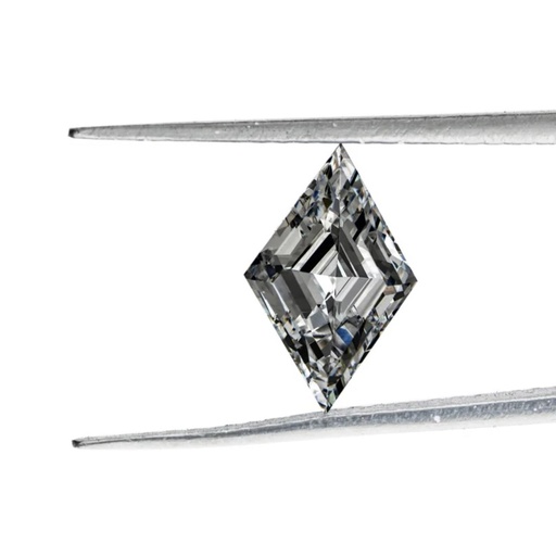 Loose Moissanite Grey Clean Lozenge Cut 13.00 x 6.50 MM