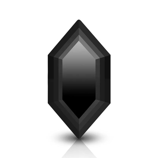 Loose Moissanite Black Clean Dutch Marquise Cut 19.00 x 9.50 MM