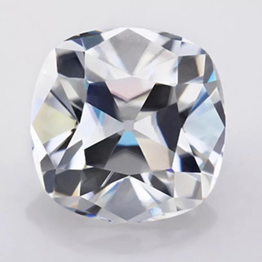 Loose Moissanite White Clean Old Mine Cut 10.00 MM