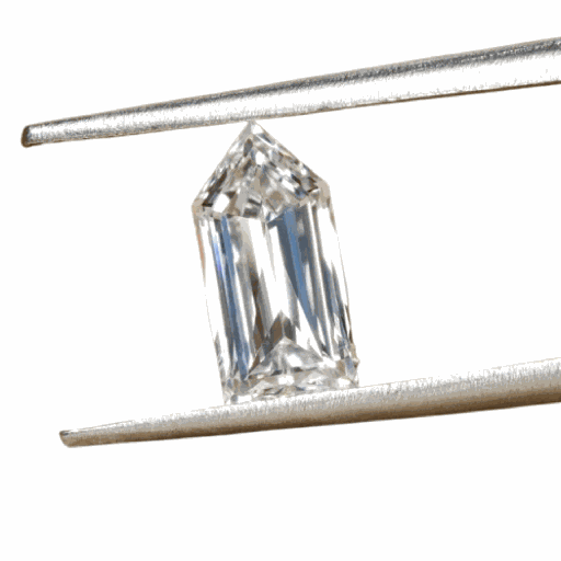 Loose Moissanite White Clean Bullet Cut 14.00 x 7.00 MM