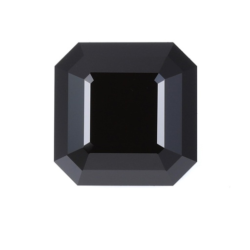 [MOASBLK1_8.5] Loose Moissanite Black Clean Asscher Cut 8.50 MM