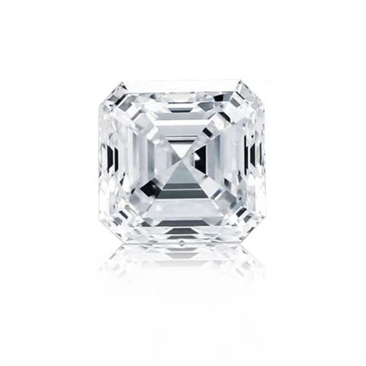 [MOASWH1_7] Loose Moissanite White Clean Asscher Cut 7.00 MM
