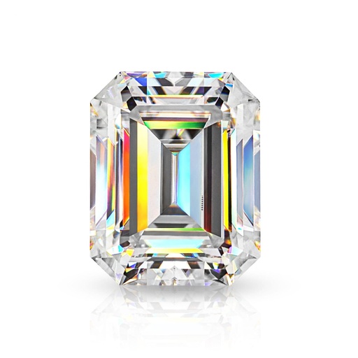 [MOEMWH1_14x10] Loose Moissanite White Clean Emerald Cut 14.00 x 10.00 MM