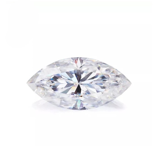 [MOMARWH1_12x6] Loose Moissanite White Clean Marquise Cut 12.00 MM X 6.00 MM