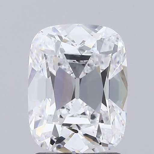 [MOOMECWH1_8x6] Loose Moissanite White Clean Old Mine Elongated Cushion 8.00 x 6.00 MM