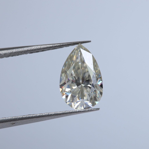 [MOPEWH1_14x8] Loose Moissanite White Clean Pear Cut 14.00 x 8.00 MM