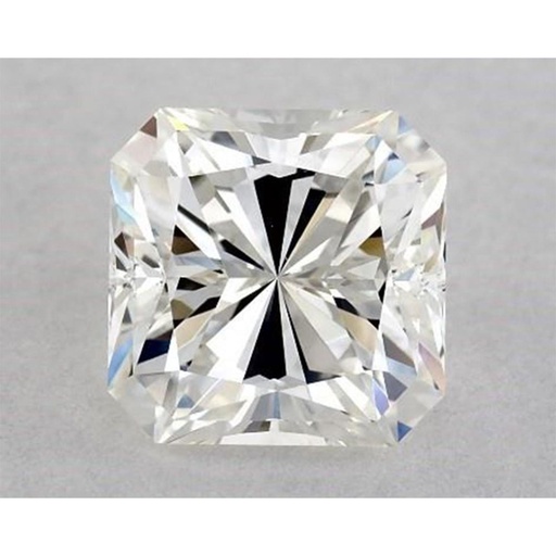 [MOSRWH1_5] Loose Moissanite White Clean Square Radiant Cut 5.00 MM