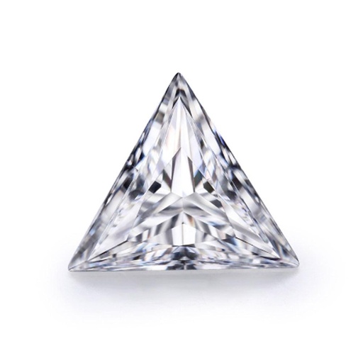 [MOTRGWH1_4] Loose Moissanite White Clean Triangle Cut 4.00 MM