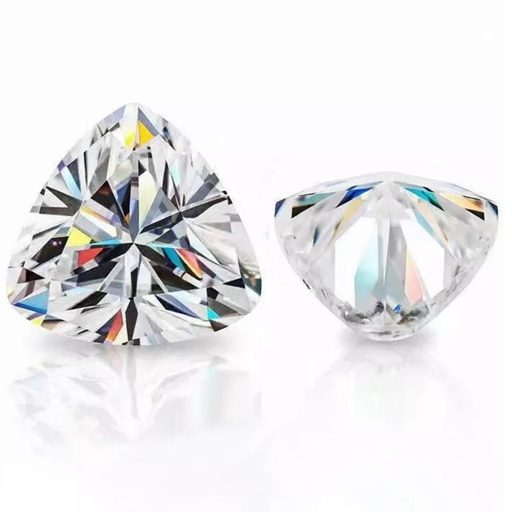[MOTRWH1_10] Loose Moissanite White Clean Trillion Cut 10.00 MM