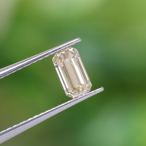 Loose Moissanite Off White Clean Baguette Cut 6.00 x 3.00 MM